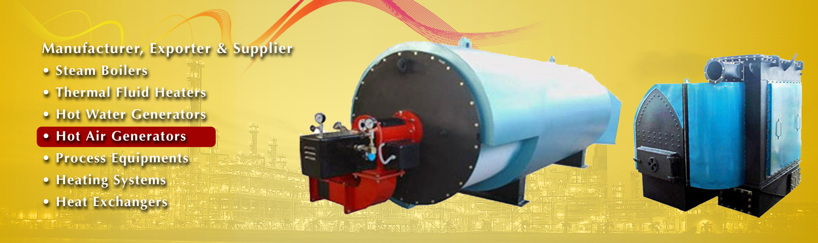 Fluid Heaters, Thermic Fluid Heaters Manufacturer